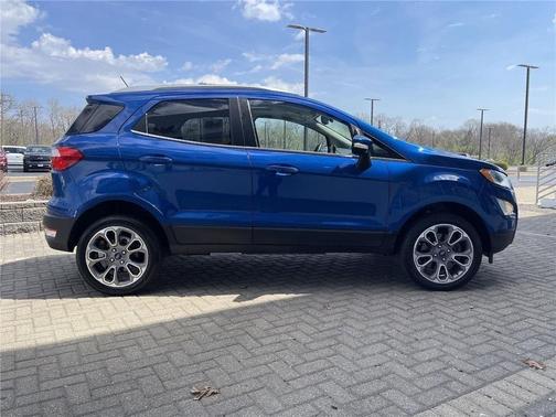 Blue Metallic 2021 Ford EcoSport Titanium