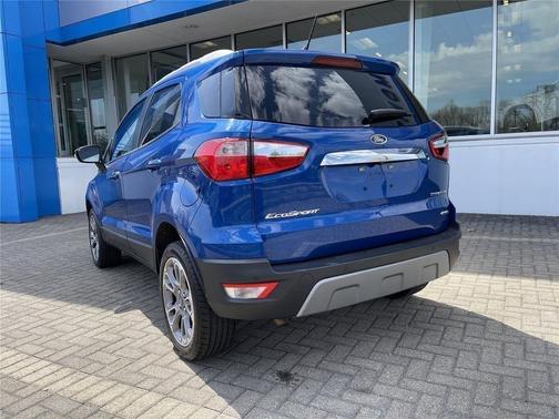 Blue Metallic 2021 Ford EcoSport Titanium