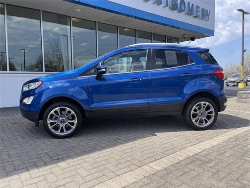 Blue Metallic 2021 Ford EcoSport Titanium
