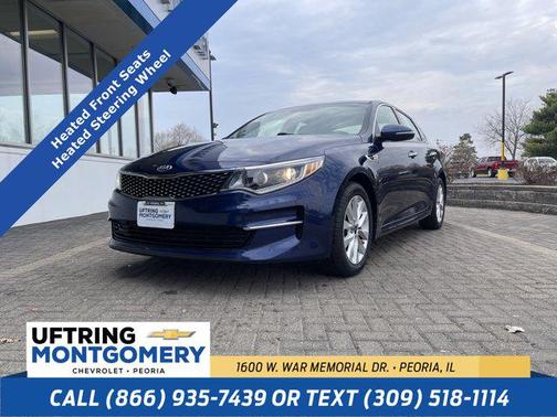 Horizon Blue 2017 Kia Optima EX