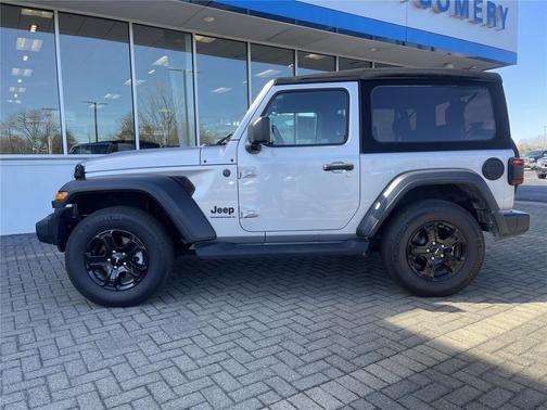 Silver Zynith Clearcoat 2023 Jeep Wrangler Sport S