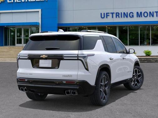 Polar White Tricoat 2026 Chevrolet Traverse High Country