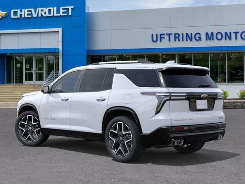 Polar White Tricoat 2026 Chevrolet Traverse High Country