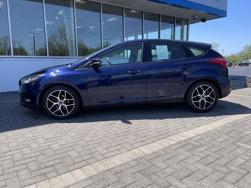 Kona Blue 2017 Ford Focus SEL