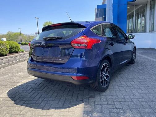 Kona Blue 2017 Ford Focus SEL