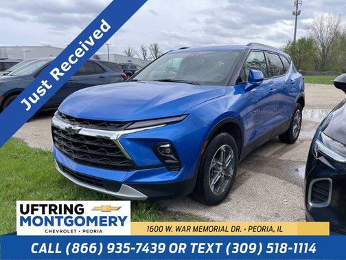 Riptide Blue Metallic 2024 Chevrolet Blazer 2LT