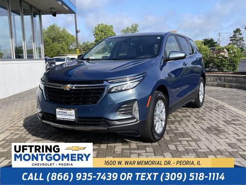 Lakeshore Blue Metallic 2024 Chevrolet Equinox 1LT