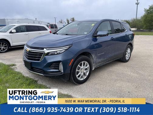 Lakeshore Blue Metallic 2024 Chevrolet Equinox 1LT