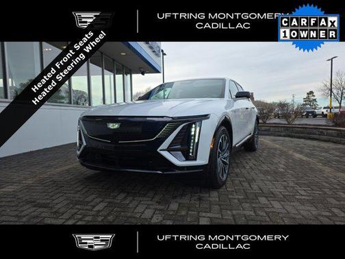 Crystal White Tricoat 2025 Cadillac LYRIQ Sport