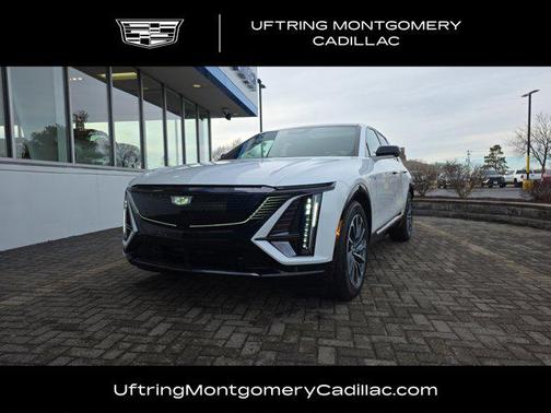 Crystal White Tricoat 2025 Cadillac LYRIQ Sport
