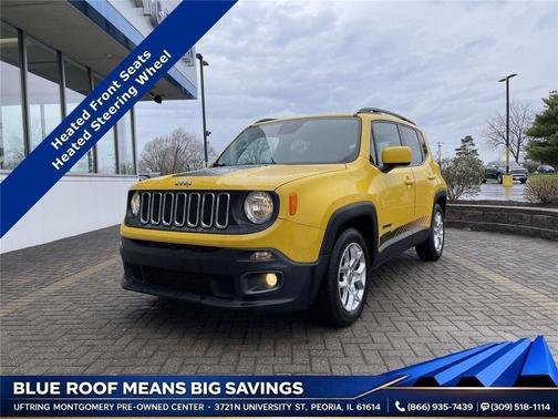 Solar Yellow 2016 Jeep Renegade Latitude