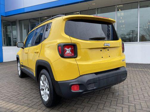 Solar Yellow 2016 Jeep Renegade Latitude