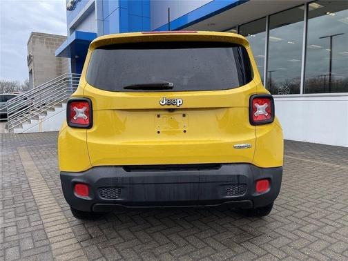 Solar Yellow 2016 Jeep Renegade Latitude