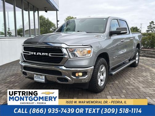 Billet Silver Metallic Clearcoat 2021 RAM 1500 Big Horn/Lone Star