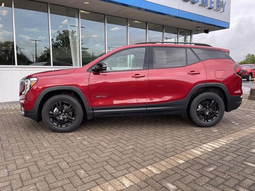 Volcanic Red Tintcoat 2024 GMC Terrain AWD AT4