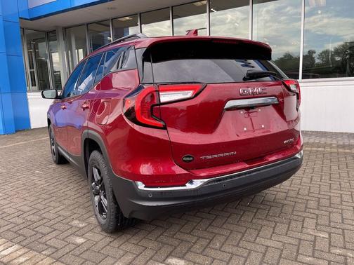 Volcanic Red Tintcoat 2024 GMC Terrain AWD AT4