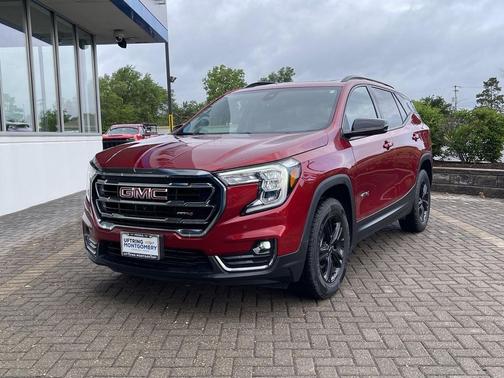 Volcanic Red Tintcoat 2024 GMC Terrain AWD AT4