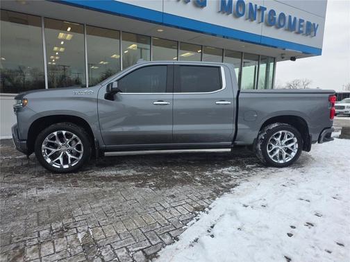 Satin Steel Metallic 2020 Chevrolet Silverado 1500 High Country