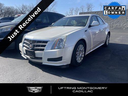 White Diamond Pearl 2011 Cadillac CTS Luxury