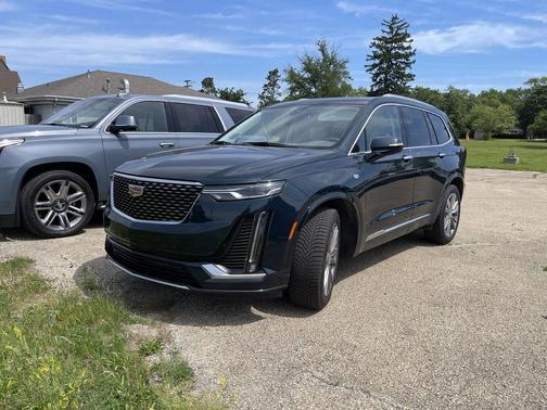 Emerald Lake Metallic 2024 Cadillac XT6 Premium Luxury AWD