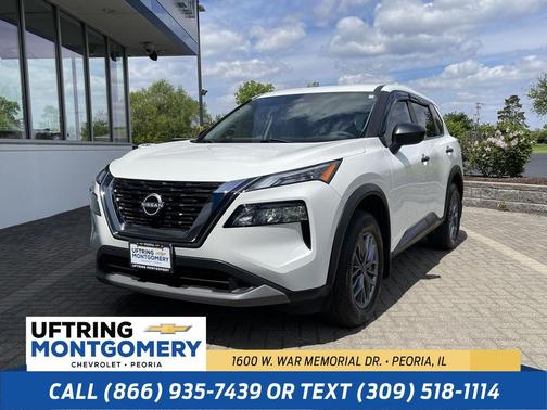 Glacier White 2023 Nissan Rogue S
