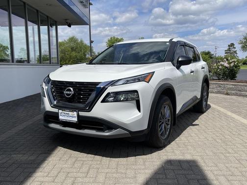 Glacier White 2023 Nissan Rogue S