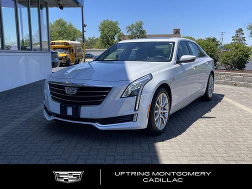 Crystal White Tricoat 2017 Cadillac CT6 3.6L Luxury