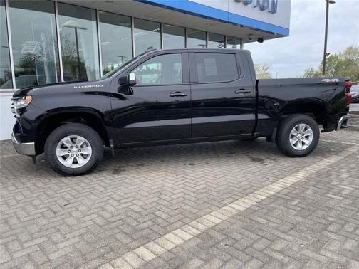 Black 2025 Chevrolet Silverado 1500 LT