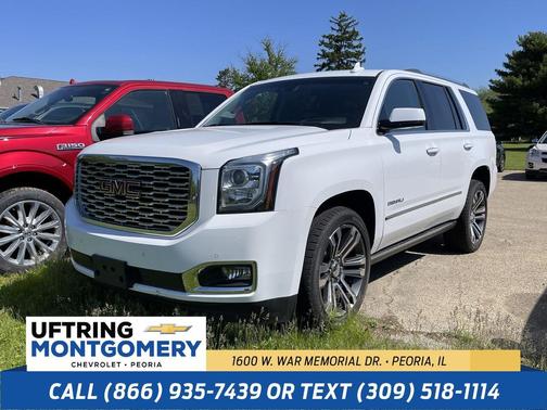 Summit White 2018 GMC Yukon Denali