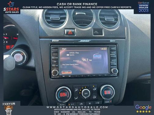 2012 Nissan Altima 3.5 SR