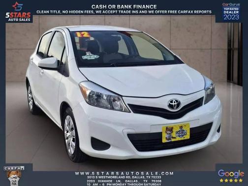 2012 Toyota Yaris L