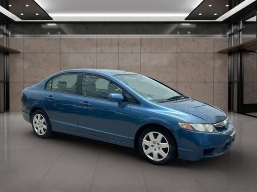 Blue 2009 Honda Civic LX