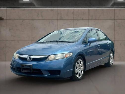 Blue 2009 Honda Civic LX