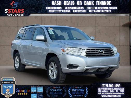 Silver 2008 Toyota Highlander Sport