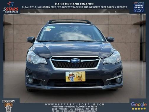 2016 Subaru Impreza 2.0i Sport Premium
