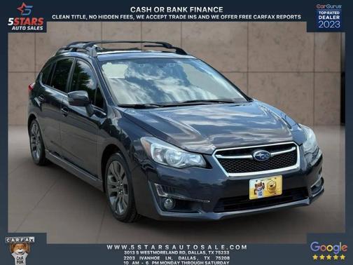 2016 Subaru Impreza 2.0i Sport Premium