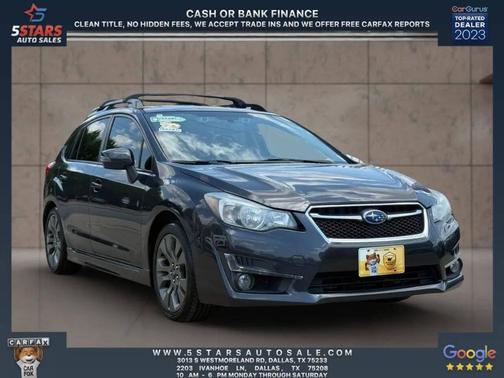 2016 Subaru Impreza 2.0i Sport Premium