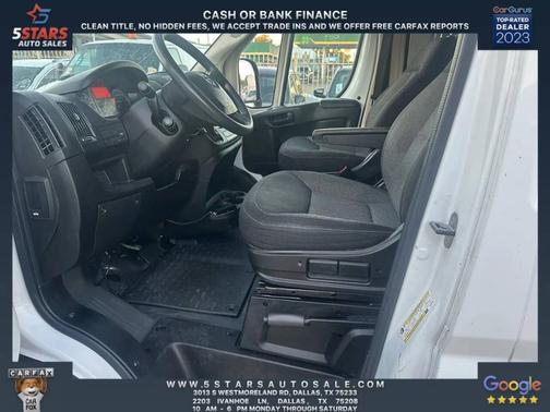 2019 RAM ProMaster 2500 High Roof