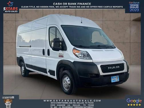 2019 RAM ProMaster 2500 High Roof