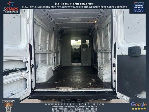 2019 RAM ProMaster 2500 High Roof