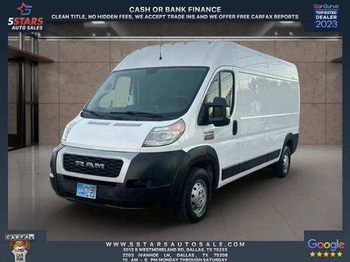 2019 RAM ProMaster 2500 High Roof