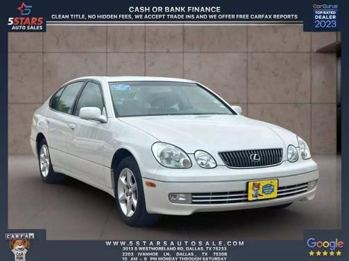 2004 Lexus GS 300 Base (A5)