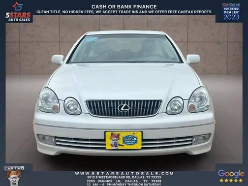 2004 Lexus GS 300 Base (A5)