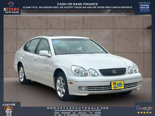 2004 Lexus GS 300 Base (A5)