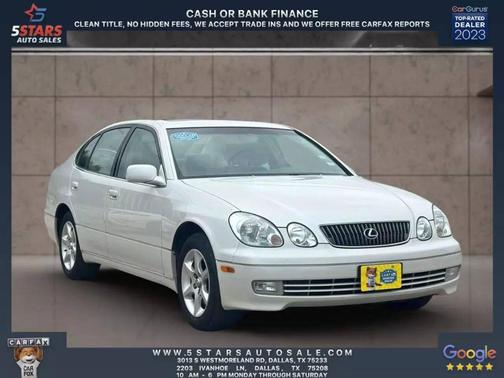 2004 Lexus GS 300 Base (A5)
