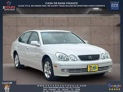 2004 Lexus GS 300 Base (A5)