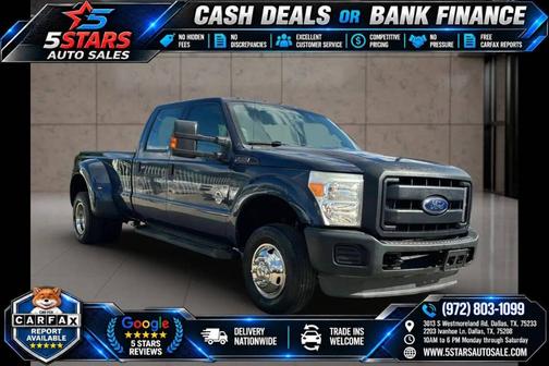 Blue 2013 Ford F-350 XL