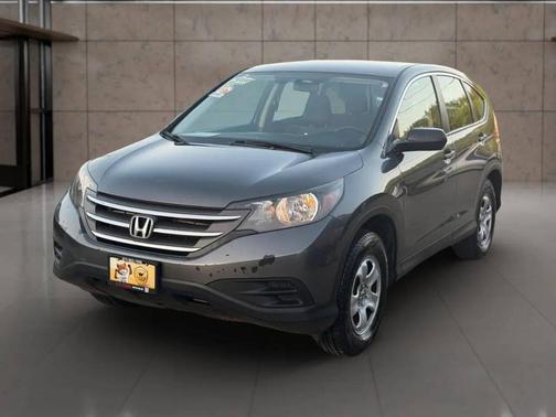 Gray 2014 Honda CR-V LX