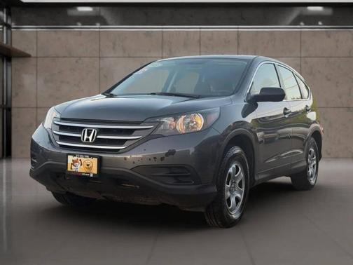 Gray 2014 Honda CR-V LX