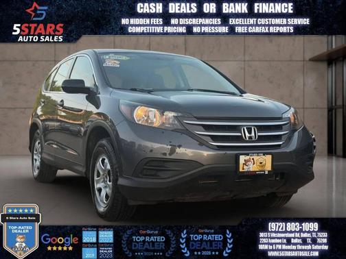 Gray 2014 Honda CR-V LX